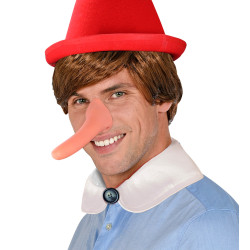 Dlouhý latexový nos Pinokio